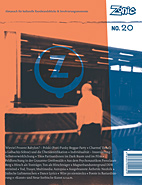 Zonic No. 20 - Almanach fuer kulturelle Randstandsblicke & Involvierungsmomente