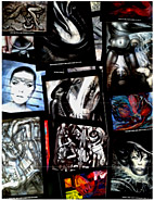 HR Giger Mini-Gallery Lost - Last - Set