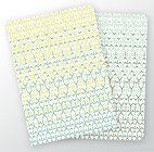 Skizzenhefte Set Tilli 2 (gelb-blau - PA-RF0902)