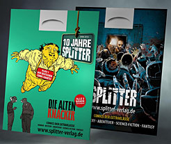 Tragtaschen Splitter Alten Knacker / Zombies Nechronologien (125erPack)