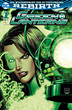 Green Lanterns Paperback *Variant* (Rebirth) 01: Planet der Zorns