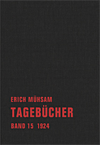 Tagebuecher 15: 1923 - 1924