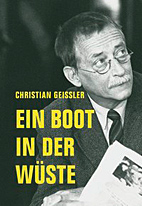 Ein Boot in der Wueste