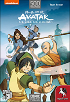 Puzzle - Avatar - Der Herr der Elemente: Team Avatar