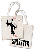 Splitter Stofftasche Fangs Nature (10er Pack)
