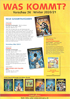 comicplus Vorschau 26 - Winter 2020/2021 - (Was kommt)