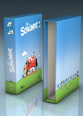 Schluempfe Schuber (leer fuer 6-7 Baende)