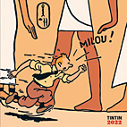 Tim & Struppi Wandkalender 2022 (TinTin)
