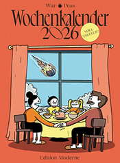 War and Peas - Volltreffer Wochenabreisskalender 2026